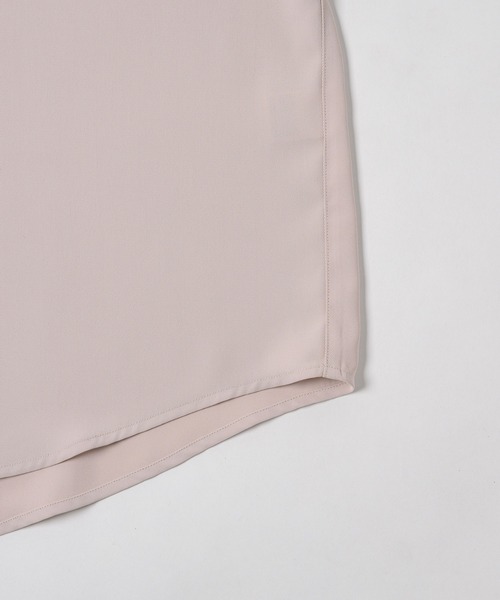 neez.（ニーズ）の「ドレープバンドカラーシャツ（シャツ/ブラウス・メンズ・ブラック/ベージュ/グリーン/テラコッタ・SMALL/MEDIUM/LARGE）」の9枚目の写真