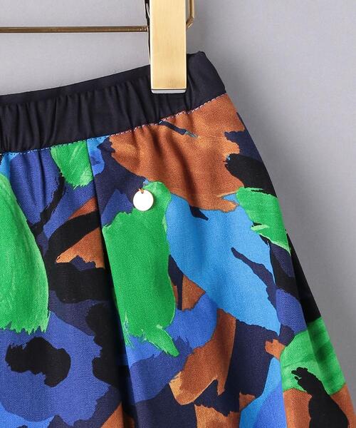 MUVEIL（ミュベール）の「＜MUVEIL（ミュベール）＞フラワープリント スカート ■■■（スカート・レディース・レッド/ネイビー・36/38）」の9枚目の写真