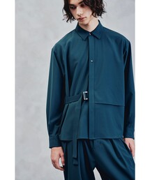 tk.TAKEO KIKUCHI | トロミツイルタイロッケンシャツ（ユニセックスアイテム）(シャツ/ブラウス)