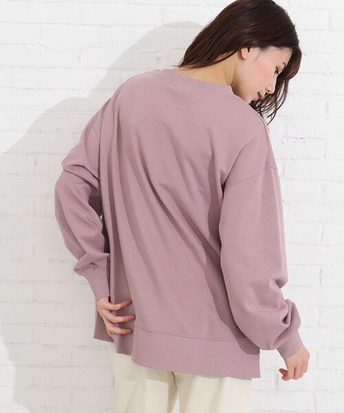 SHOO・LA・RUE(シューラルー)の「◆【USAコットン】サイドスリットスウェット(スウェット・レディース・ブラック/イエロー/ブルー/ナチュラル/ホワイト系/ピンク系・02/03/04)」の21枚目の写真