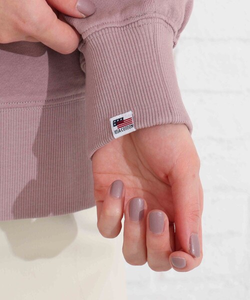 SHOO・LA・RUE(シューラルー)の「◆【USAコットン】サイドスリットスウェット(スウェット・レディース・ブラック/イエロー/ブルー/ナチュラル/ホワイト系/ピンク系・02/03/04)」の16枚目の写真