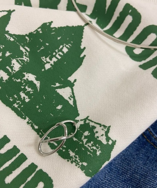 Auntie Rosa Holiday（アンティローザホリデー）の「クロスナローイヤカフ（イヤーカフ・レディース・ゴールド/シルバー・FREE）」の3枚目の写真