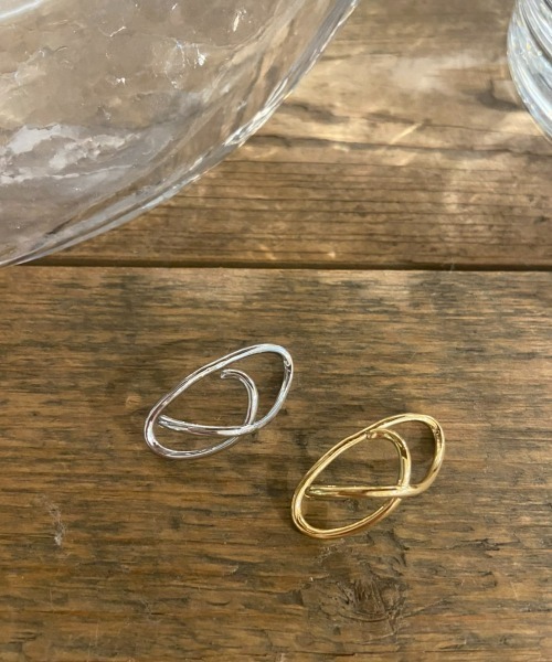 Auntie Rosa Holiday（アンティローザホリデー）の「クロスナローイヤカフ（イヤーカフ・レディース・ゴールド/シルバー・FREE）」の4枚目の写真