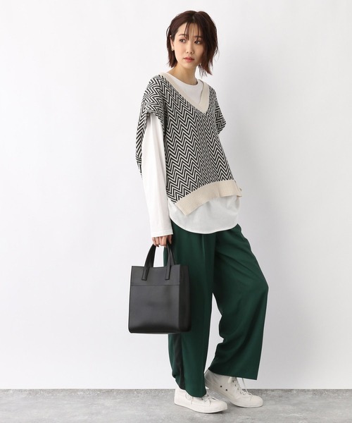 GLOBAL WORK（グローバルワーク）の「ドロストイージーストレート