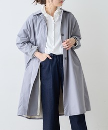 PUAL CE CIN | 綿ナイロンステンカラーコート(ステンカラーコート)