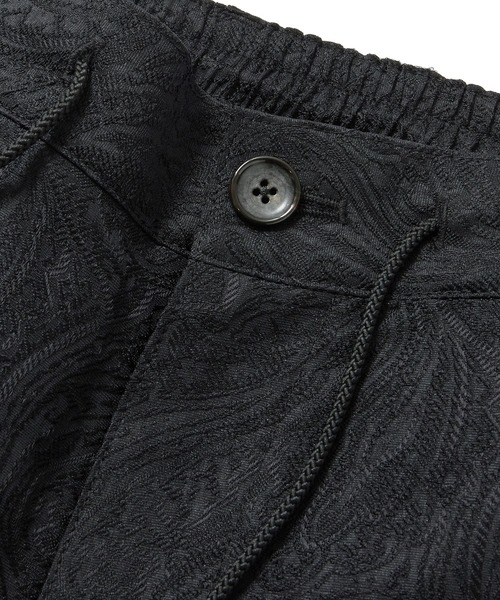 MEN'S BIGI(メンズビギ)の「オリエンタルペイズリージャガードパンツ fabric made in japan(その他パンツ・メンズ・ブラック/ベージュ・01/02/03)」の5枚目の写真