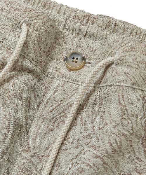 MEN'S BIGI(メンズビギ)の「オリエンタルペイズリージャガードパンツ fabric made in japan(その他パンツ・メンズ・ブラック/ベージュ・01/02/03)」の16枚目の写真