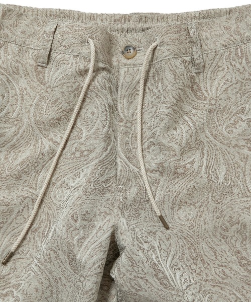 MEN'S BIGI(メンズビギ)の「オリエンタルペイズリージャガードパンツ fabric made in japan(その他パンツ・メンズ・ブラック/ベージュ・01/02/03)」の3枚目の写真
