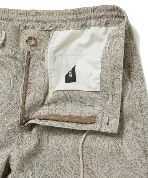 MEN'S BIGI(メンズビギ)の「オリエンタルペイズリージャガードパンツ fabric made in japan(その他パンツ・メンズ・ブラック/ベージュ・01/02/03)」の11枚目の写真