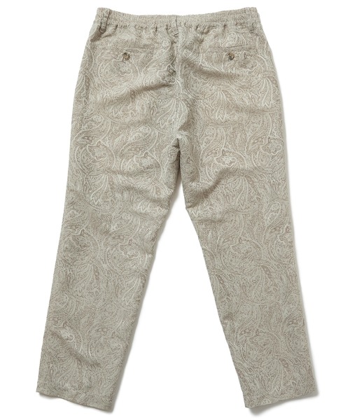 MEN'S BIGI(メンズビギ)の「オリエンタルペイズリージャガードパンツ fabric made in japan(その他パンツ・メンズ・ブラック/ベージュ・01/02/03)」の6枚目の写真
