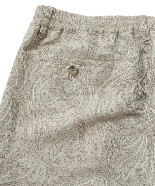 MEN'S BIGI(メンズビギ)の「オリエンタルペイズリージャガードパンツ fabric made in japan(その他パンツ・メンズ・ブラック/ベージュ・01/02/03)」の8枚目の写真