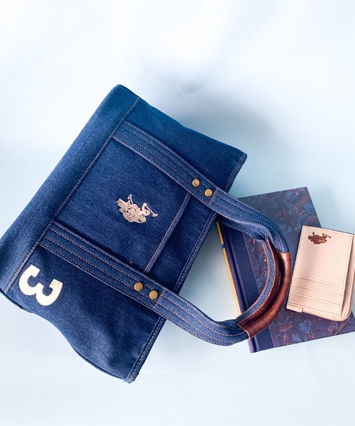 U.S. POLO ASSN.(ユーエスポロアッスン)の「【U.S. POLO ASSN.】 ユーエスポロアッスン キャンバス ロゴトートバッグ USPA-18623(トートバッグ・レディース・ホワイト×レッド/ブラック×ブラック/ホワイト×グリーン/ホワイト系その他/ホワイト×ホワイト/ホワイト×ブラック/ブラック系その他/ブルー系その他・FREE)」の8枚目の写真