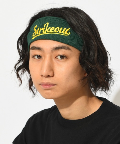 SPINNS（スピンズ）の「BASEBALLロゴ ヘアバンド（ヘアバンド）」 - WEAR