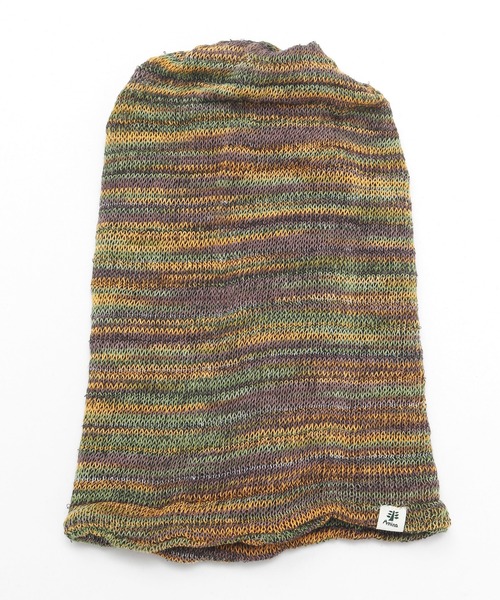 チャイハネ（チャイハネ）の「【チャイハネ】マジカルWAYキャップ（ニットキャップ/ビーニー・メンズ・ブルー/オレンジ/パープル/ターコイズブルー/ホワイト/ブラック/ピンク/スカイブルー/レインボー/ブラウン/レッド系その他/グリーン系その他・FREE）」の4枚目の写真