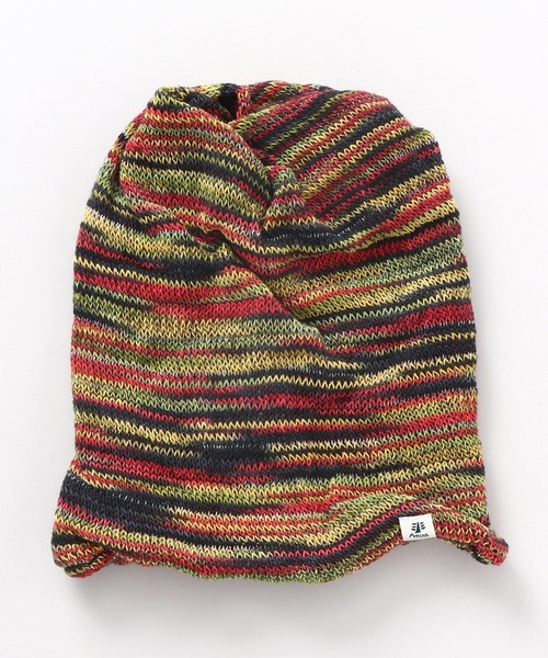 チャイハネ（チャイハネ）の「【チャイハネ】マジカルWAYキャップ（ニットキャップ/ビーニー・メンズ・ブルー/オレンジ/パープル/ターコイズブルー/ホワイト/ブラック/ピンク/スカイブルー/レインボー/ブラウン/レッド系その他/グリーン系その他・FREE）」の11枚目の写真