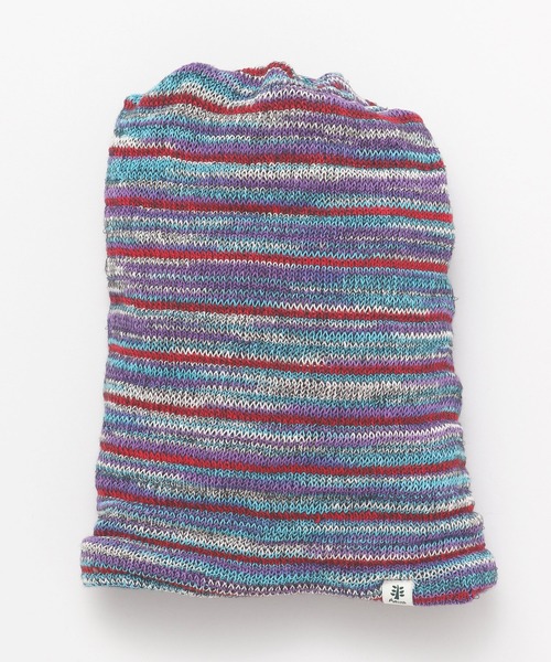 チャイハネ（チャイハネ）の「【チャイハネ】マジカルWAYキャップ（ニットキャップ/ビーニー・メンズ・ブルー/オレンジ/パープル/ターコイズブルー/ホワイト/ブラック/ピンク/スカイブルー/レインボー/ブラウン/レッド系その他/グリーン系その他・FREE）」の5枚目の写真