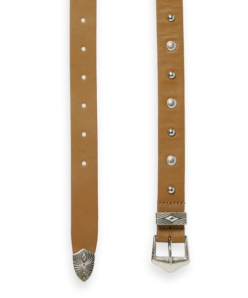 MAISON SCOTCH(メゾンスコッチ)の「ウエスタンスタイル ベルト【165274】(ベルト・レディース・ブラック/ブラウン・SMALL/MEDIUM)」の4枚目の写真