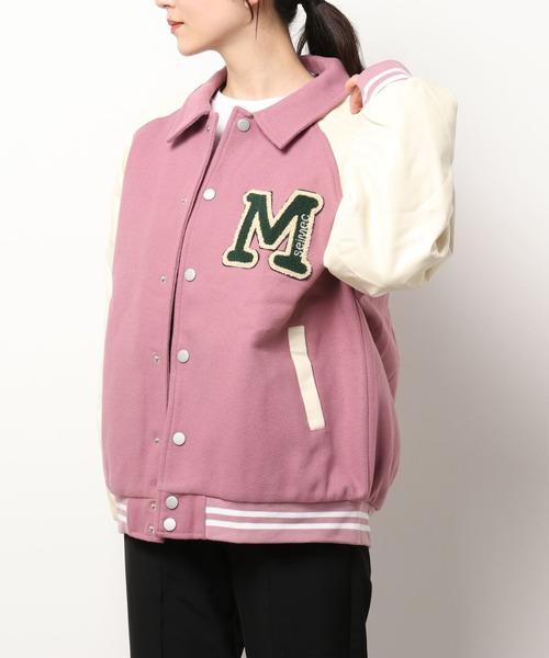 L.H.P(エルエイチピー)の「courage/クラージュ/ユニセックススタジャン(スタジャン・レディース・キャメル/ブラック/ピンク・MEDIUM/LARGE/X-LARGE)」の3枚目の写真