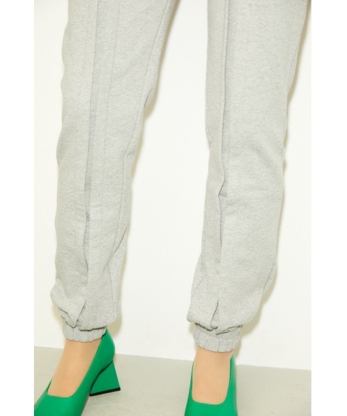 THROW by SLY（スローバイスライ）の「THROW SW JOGGER PT スウェット ジョガー パンツ（スラックス・レディース・アイボリー/杢グレー・0/1）」の11枚目の写真