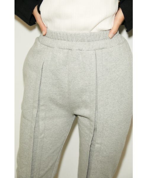 THROW by SLY（スローバイスライ）の「THROW SW JOGGER PT スウェット ジョガー パンツ（スラックス・レディース・アイボリー/杢グレー・0/1）」の8枚目の写真