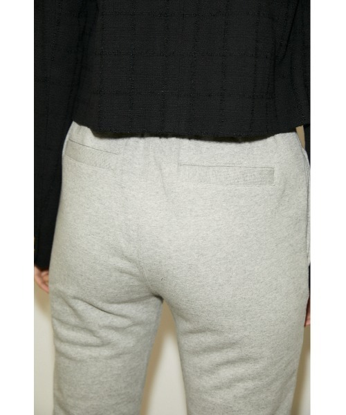 THROW by SLY（スローバイスライ）の「THROW SW JOGGER PT スウェット ジョガー パンツ（スラックス・レディース・アイボリー/杢グレー・0/1）」の9枚目の写真