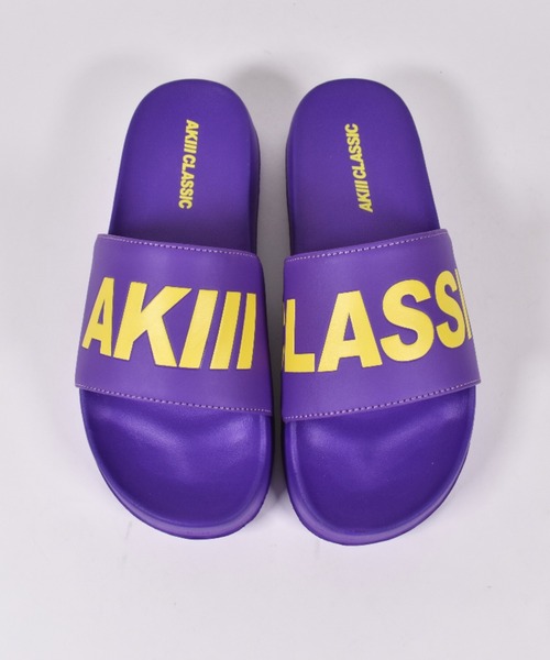 AKIII CLASSIC(アキクラシック)の「AKIII CLASSIC/アキ クラシック CLASSIC BOLD SLIDE/クラシック ボールド スライド サンダル 厚底 AKC-0053(サンダル・レディース・ブラック/パープル/グレー/レッド/イエロー・23.0cm/24.0cm/25.0cm)」の4枚目の写真