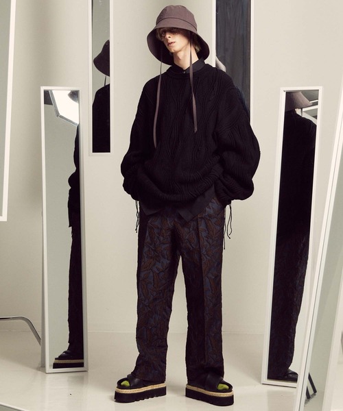 MAISON SPECIAL(メゾンスペシャル)の「《ユニセックスアイテム》ヴィンテージタイプライターメトロハット【MAISON SPECIAL/メゾンスペシャル】(ハット・メンズ・チャコールグレー/ブラック/ブルー/グレイッシュベージュ・FREE)」の7枚目の写真