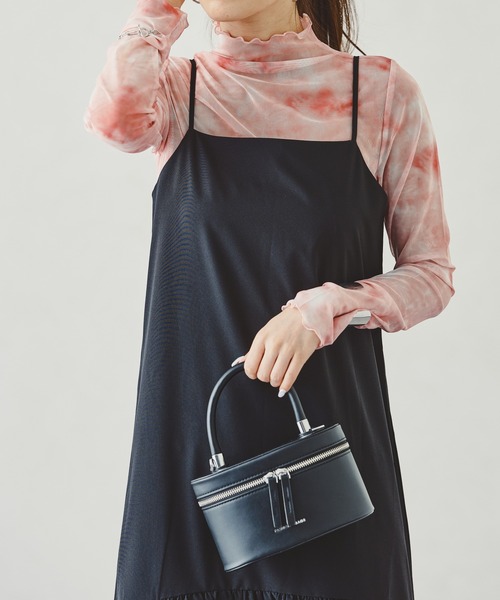 acro（アクロ）の「タイダイプリントシアーハイネックトップス/AC1329（シャツ/ブラウス・レディース・ピンク/グリーン/ブルー・ﾌﾘ-）」の22枚目の写真