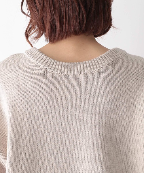 新品タグ付✨アパルトモン　Boucle 2way　ショートカーディガン Apart by【洗える】前後2WAY チャイニーズラクーンショート