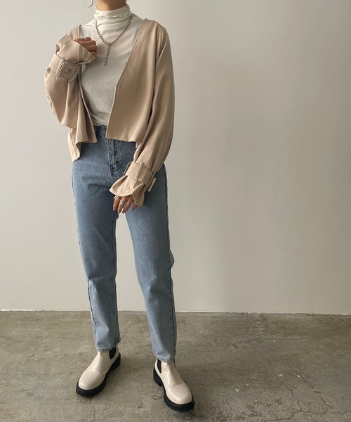 210nouve（トゥージュヌーブ）の「【3WAY】セパレートレイヤートレンチコート（トレンチコート・レディース・ライトベージュ/ネイビー/ベージュ・FREE）」の12枚目の写真