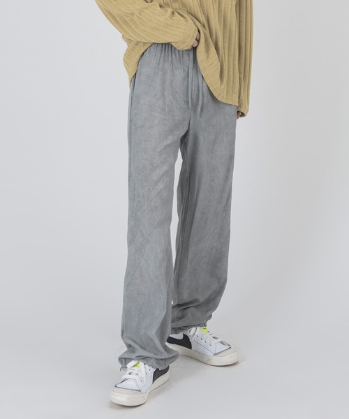 FOLLOWIN（フォロウィン）の「【UNISEX】ウエストゴムストリングパステルパンツ（その他パンツ・レディース・グリーン/ブルー/グレー・FREE）」の6枚目の写真