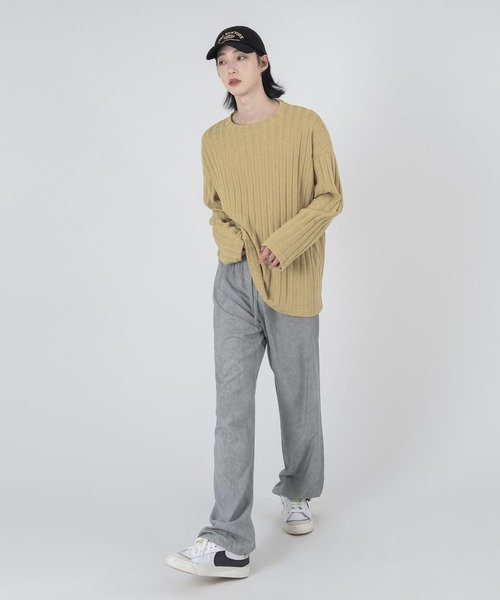 FOLLOWIN（フォロウィン）の「【UNISEX】ウエストゴムストリングパステルパンツ（その他パンツ・レディース・グリーン/ブルー/グレー・FREE）」の11枚目の写真