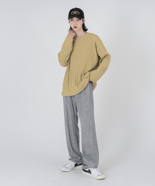 FOLLOWIN（フォロウィン）の「【UNISEX】ウエストゴムストリングパステルパンツ（その他パンツ・レディース・グリーン/ブルー/グレー・FREE）」の12枚目の写真