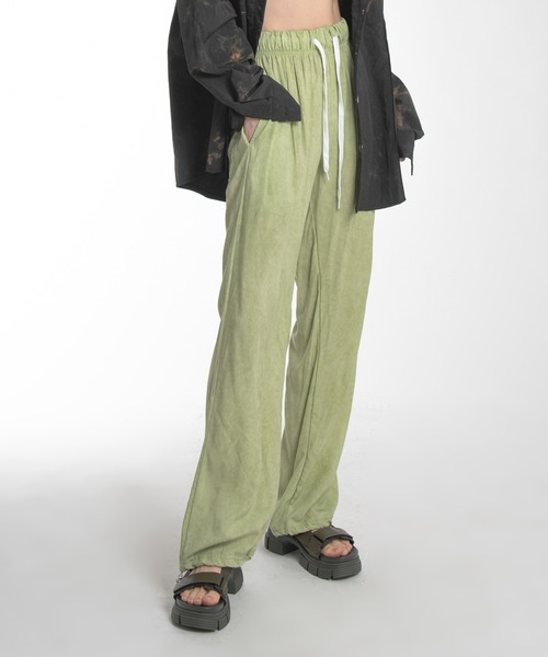 FOLLOWIN（フォロウィン）の「【UNISEX】ウエストゴムストリングパステルパンツ（その他パンツ・レディース・グリーン/ブルー/グレー・FREE）」の19枚目の写真