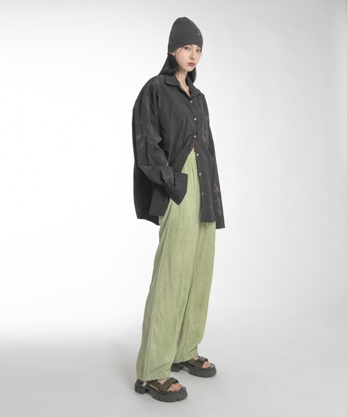 FOLLOWIN（フォロウィン）の「【UNISEX】ウエストゴムストリングパステルパンツ（その他パンツ・レディース・グリーン/ブルー/グレー・FREE）」の20枚目の写真