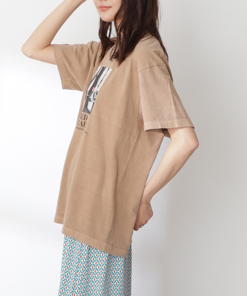 N.（N. Natural Beauty Basic）（エヌエヌナチュラルビューティーベーシック）の「ＬＩＦＥ　Ｔシャツ（Tシャツ/カットソー・レディース・ベージュ・MEDIUM）」の9枚目の写真