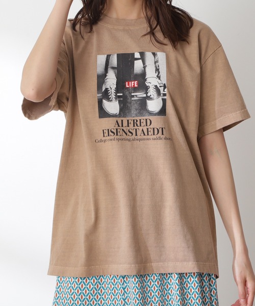 N.（N. Natural Beauty Basic）（エヌエヌナチュラルビューティーベーシック）の「ＬＩＦＥ　Ｔシャツ（Tシャツ/カットソー・レディース・ベージュ・MEDIUM）」の11枚目の写真
