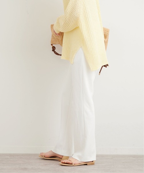 FRAMeWORK（フレームワーク）の「カットジョーゼットイージーパンツ◆（その他パンツ・レディース・ホワイト/ブラック・40/38/36）」の13枚目の写真