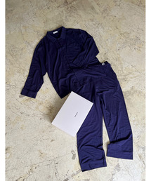 UNDER WONDER（アンダーワンダー）の「ユニセックスレーヨンパジャマ 長袖ロングパンツセット／UNDER WONDER／ギフト／（ルームウェア/パジャマ）」