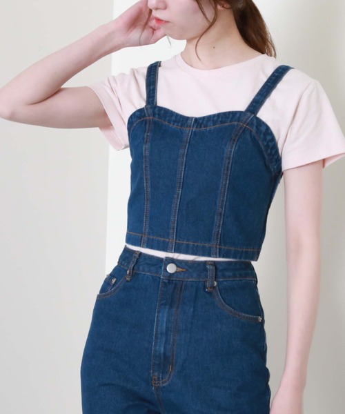 archives（アルシーヴ）の「刺繍チビＴｅｅ（Tシャツ/カットソー・レディース・ブラック/オフホワイト/ピンク/ミント/モカ・MEDIUM）」の8枚目の写真