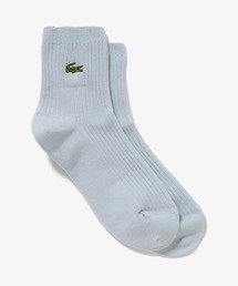 LACOSTE（ラコステ）の「クロックエンブレムプレーンショートソックス 22cm-24cm（ソックス/靴下）」