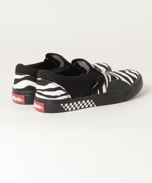 Slyde（スライド）の「【Slyde】SLYDE TECH SLIP-ON SHOES（スニーカー・メンズ・ゼブラ・24/25/26/27/28/25.5/26.5/27.5/24.5/23.5/23）」の2枚目の写真
