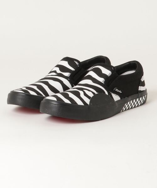 Slyde（スライド）の「【Slyde】SLYDE TECH SLIP-ON SHOES（スニーカー・メンズ・ゼブラ・24/25/26/27/28/25.5/26.5/27.5/24.5/23.5/23）」の8枚目の写真