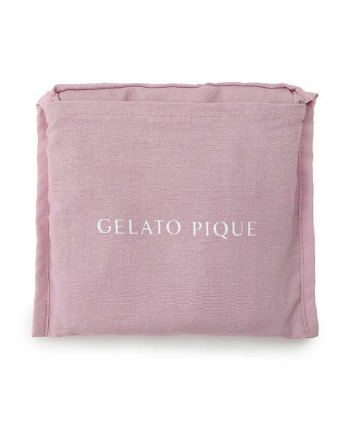 gelato pique(ジェラートピケ)の「折りたたみパーテーションエコバッグ(トートバッグ・レディース・ブラック/グレー/ピンク/イエロー/ブルー/グリーン・FREE)」の12枚目の写真