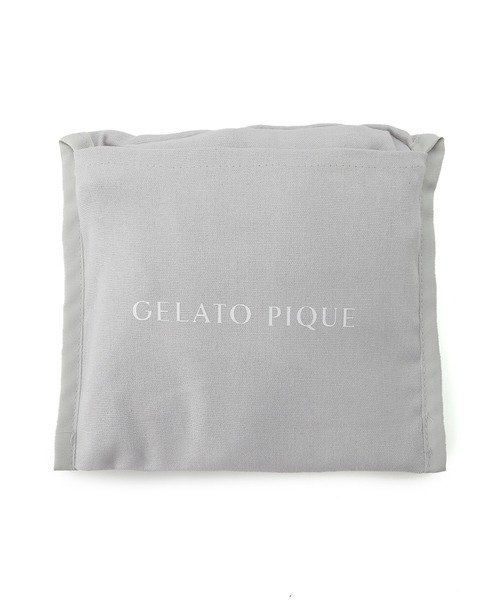 gelato pique(ジェラートピケ)の「折りたたみパーテーションエコバッグ(トートバッグ・レディース・ブラック/グレー/ピンク/イエロー/ブルー/グリーン・FREE)」の14枚目の写真