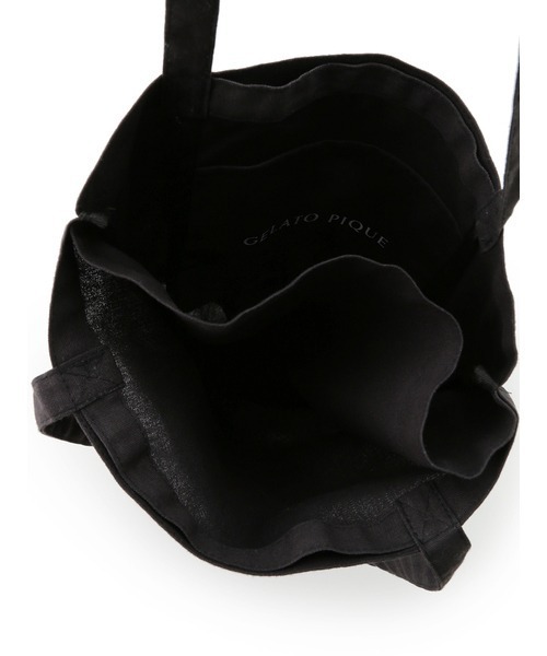 gelato pique(ジェラートピケ)の「折りたたみパーテーションエコバッグ(トートバッグ・レディース・ブラック/グレー/ピンク/イエロー/ブルー/グリーン・FREE)」の15枚目の写真