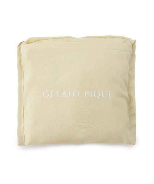 gelato pique(ジェラートピケ)の「折りたたみパーテーションエコバッグ(トートバッグ・レディース・ブラック/グレー/ピンク/イエロー/ブルー/グリーン・FREE)」の20枚目の写真