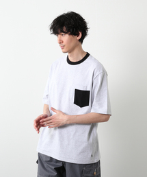 【CHARCOAL×JOURNAL STANDARD】別注 リンガーネックTシャツ