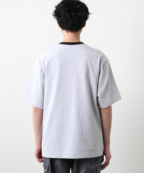 セール】【CHARCOAL×JOURNAL STANDARD】別注 リンガーネックT