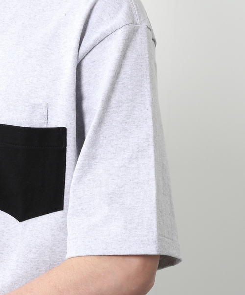 CHARCOAL CLAPPER（チャコール クラッパー）の「【CHARCOAL×JOURNAL STANDARD】別注 リンガーネックTシャツ（Tシャツ/カットソー・メンズ・チャコールグレー/ブラック/グレー/ホワイト・X-LARGE/XX-LARGE）」の12枚目の写真